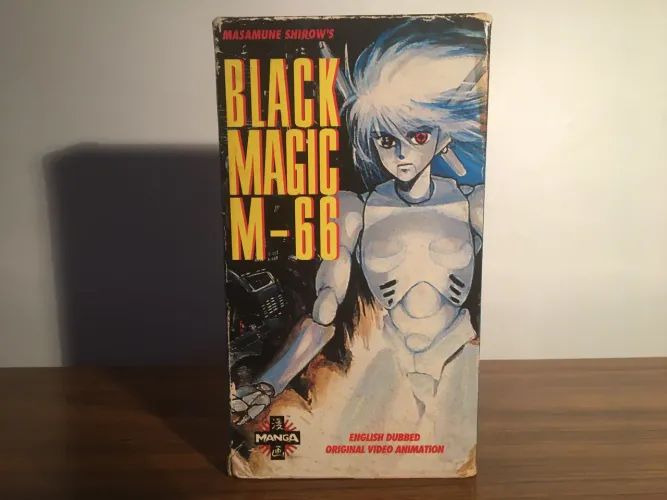 VHS de Anime "Black Magic M-66"