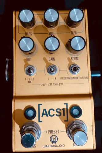 Pedal Walrus Acs1 Simulador de Amp