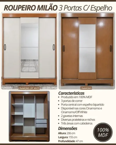 GUARDA ROUPAS A PARTIR