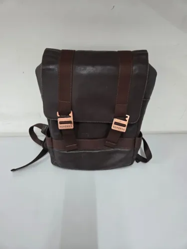 Mochila de Couro Nordweg Dolomitas com Case para Notebook