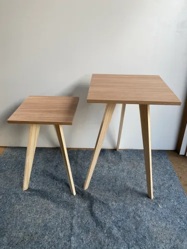 Kit mesas decorativas de mdf|pinus