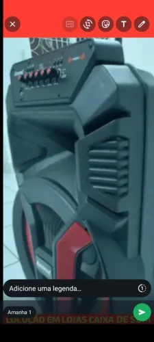 CAIXA DE SOM 700 WATHS ANVOX SEMI NOVA