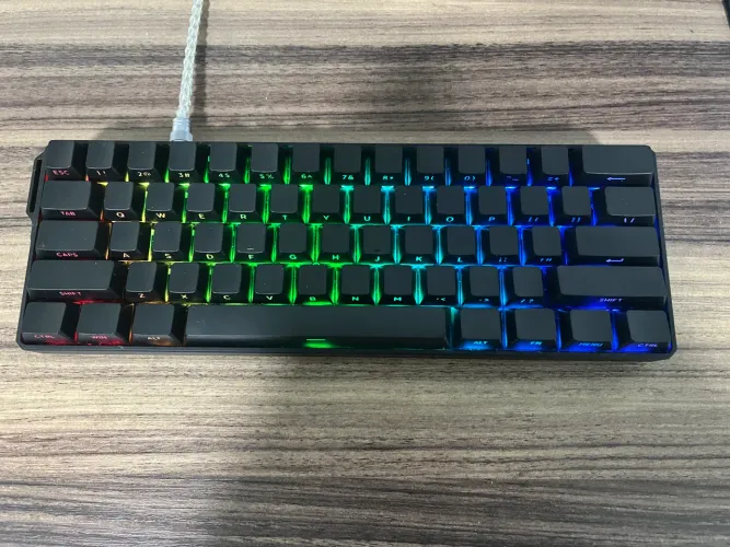 TECLADO MAGNÉTICO AKKO FUN60 ULTRA CASE DE ALUMÍNIO 