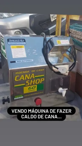 Máquina caldo de cana (preço negociável)