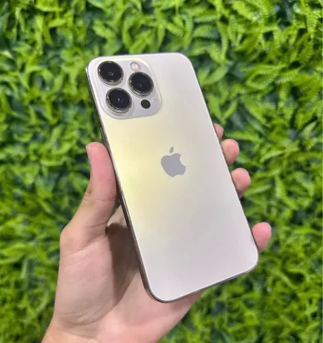 iPhone 13 Pro dourado 128 Gb 6 meses garantia