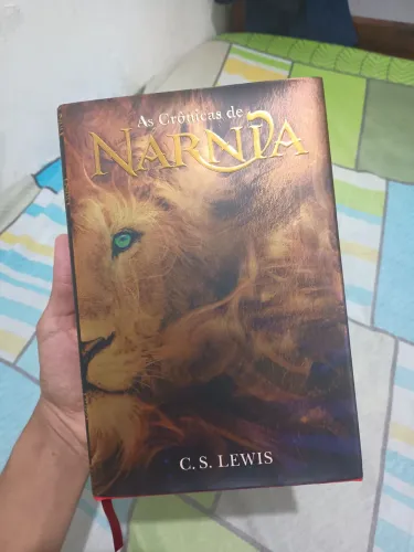 Livro as Crônicas de Nárnia Deluxe