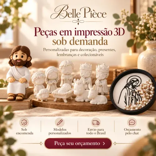 Impressão 3D Personalizada | Peças Sob Encomenda