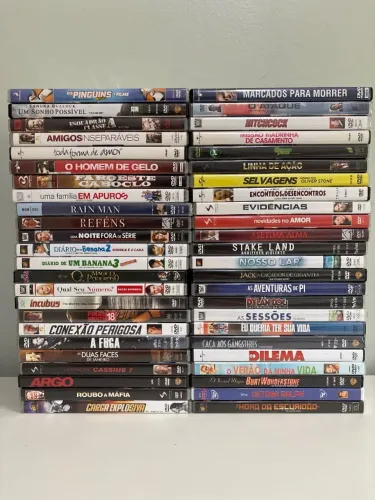 DVDs - 53 filmes originais diversos - vendo tudo ou avulso