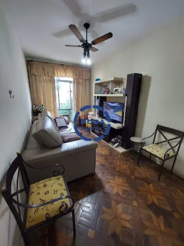 Apartamento com 2 quartos á venda no marapé/santos-sp