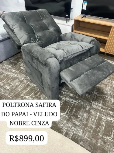 Poltrona do papai reclinável