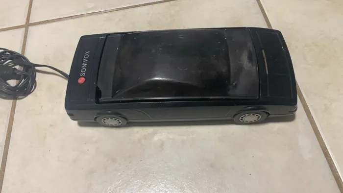 Antigo rebobinador de fitas vhs da pra fazer limpador aparelho com Defeito para reparo