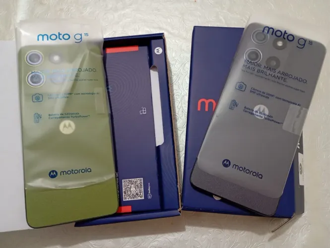 Moto G15 Novo Lacrado - 2 Unidades Disponíveis
