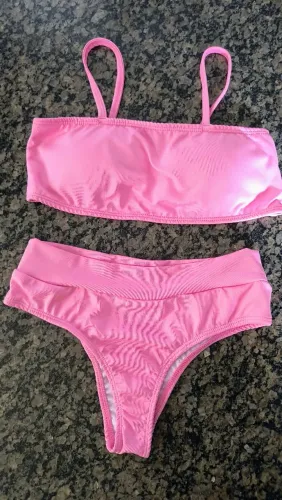 Biquíni top hot pant com bojo M