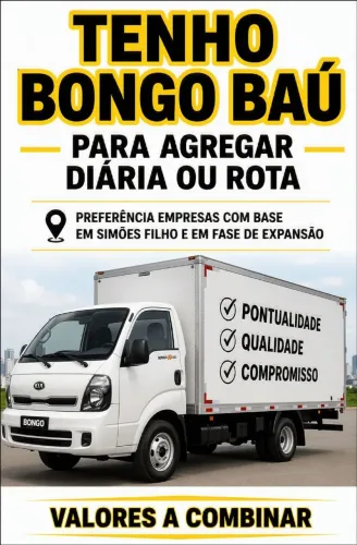 Tenho VUC BONGO para agregar