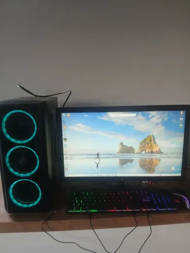 PC Gamer/Estudo Completo Intel i7-2600 - 16GB RAM - SSD 480GB + Monitor