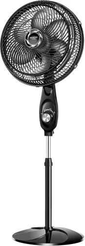 MONDIAL Ventilador de Coluna 30cm Turbo, Preto/Prata, 50W, 220V - VT-30C-NB