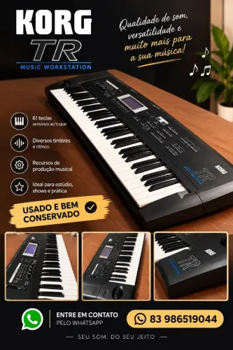 Sintetizador Korg Tr 61