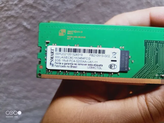 Memória ram DDR4 8GB 3200