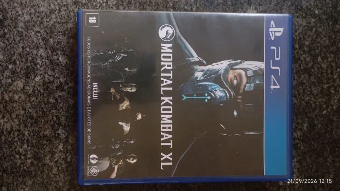 JOGO DE PS4 (MORTAL KOMBAT XL