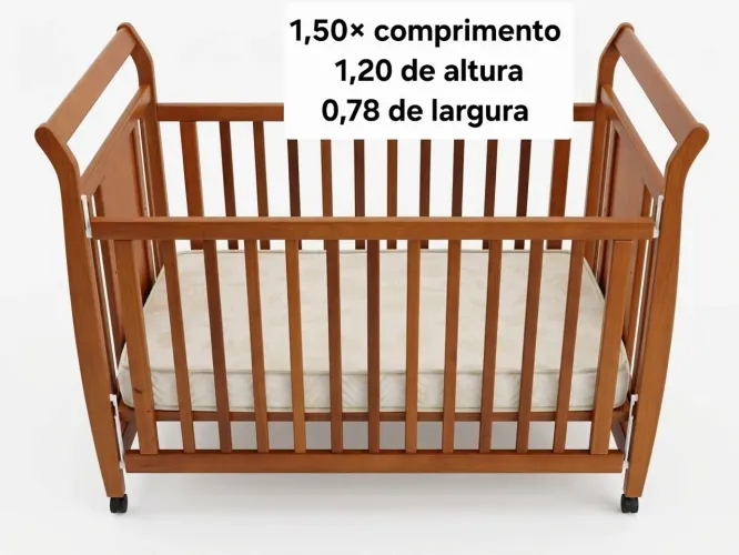 Vendo berço infantil madeira Maciça