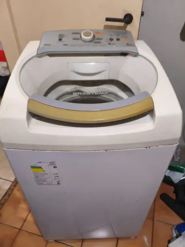 Máquina de Lavar Brastemp 9 Kilos (defeito,leia)