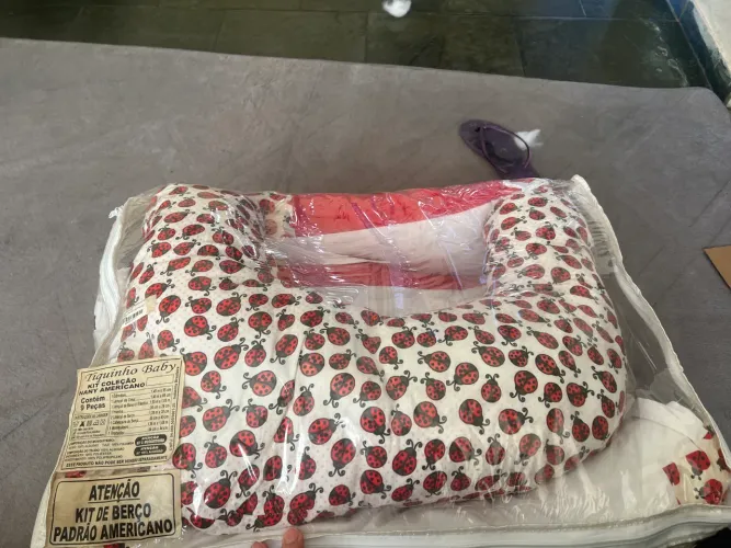 Kit berço joaninha 