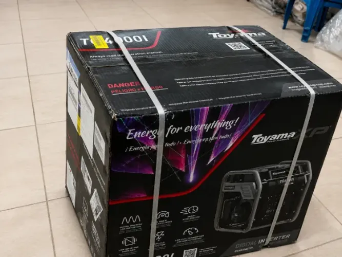 GERADOR TOYAMA TG4000I DIGITAL INVERTER - NOVO NA CAIXA