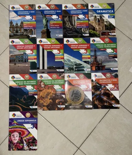 LIVROS 3 ano médio SABERES 