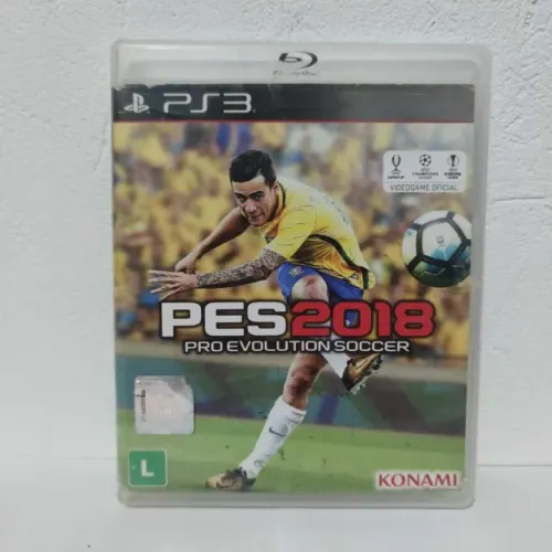 PES 2018 Pro Evolution Soccer 2018 PS3 Original Usado