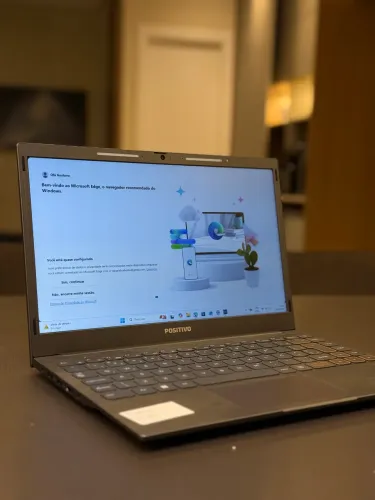 Notebook positivo ótimo para estudos !