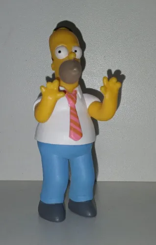 BONECO MINIATURA OS SIMPSONS HOMER SIMPSON