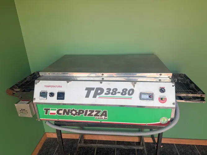 Forno Esteira Elétrico Profissional Tecnopizza TP 38-80 - Revisado e Pronto para Uso!