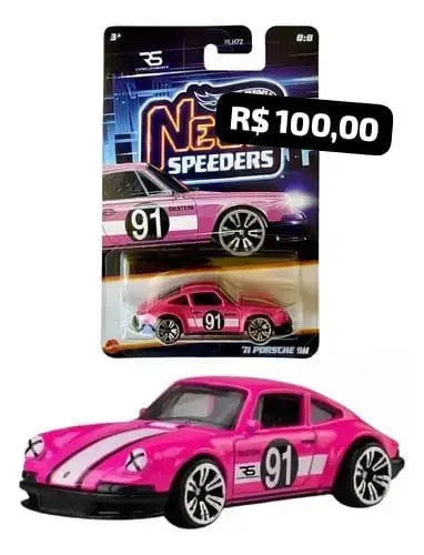 Hotwheels 71 Porsche 911 (neon speeders)