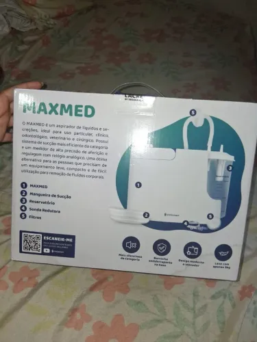 Aspirador de Secreção MAXMED - dellamed