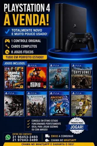 PS4 super novo 
