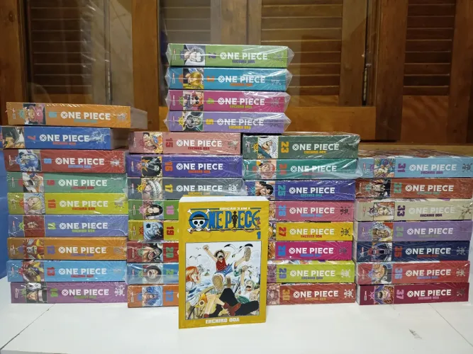 Coleção One Piece 3 em 1 - Volumes 1 ao 37