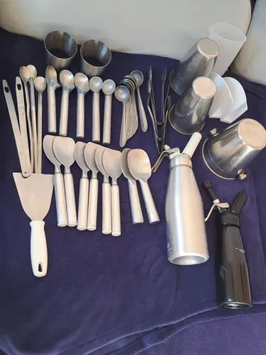 Materiais para sorveteria e açaí