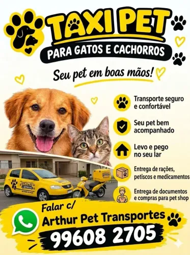 TAXI PET e ENTREGAS