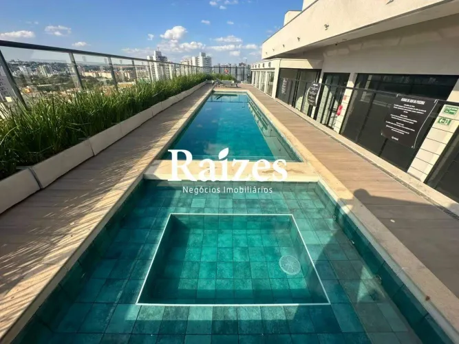 Studio moderno de 27m2 para locação no Edifício Actual House, no bairro Santa Mônica, em U