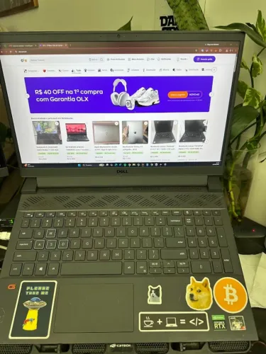 Notebook Gamer Dell G15 5515 - 32 GB RAM - RTX 3060 - Ryzen 7 5800H