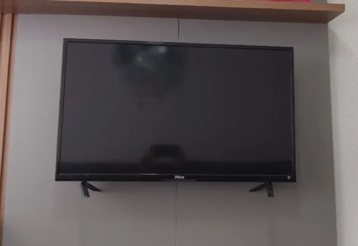Smart tv Samsung 32 led queimado 