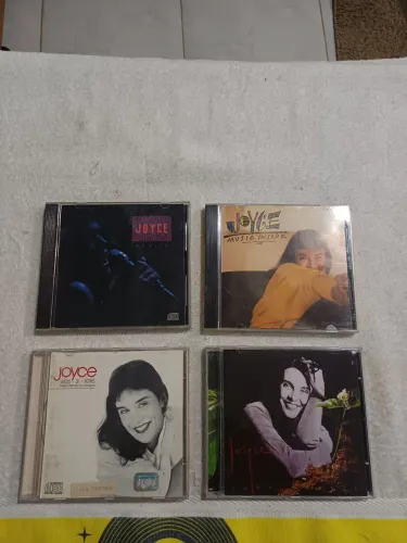 04 CDs originais da cantora Joyce