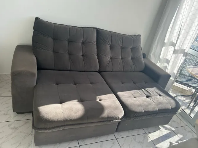 Sofá reclinável