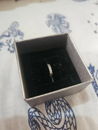 Piercing argola aço e zirconias