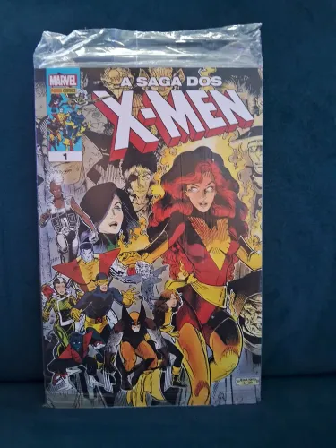 A Saga dos X-Men volumes 1 e 2 lacrados