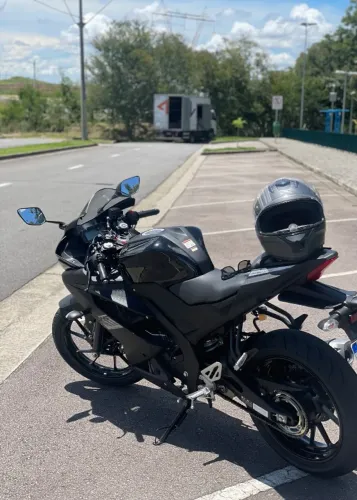 yamaha r15 2024 unico dono, baixa quilometragem