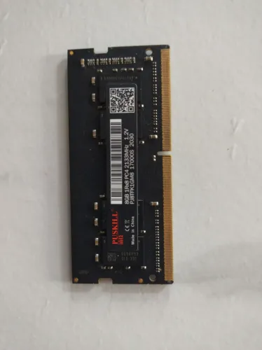 Memória 8 gigas DDR 4 notebook
