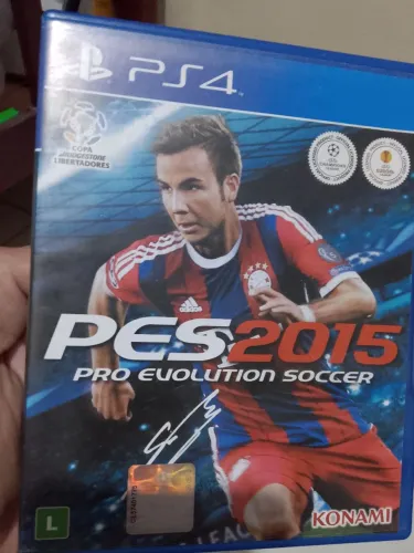 Jogo Pes Pro Evolution Soccer 2015 Original Ps4 Mídia Física