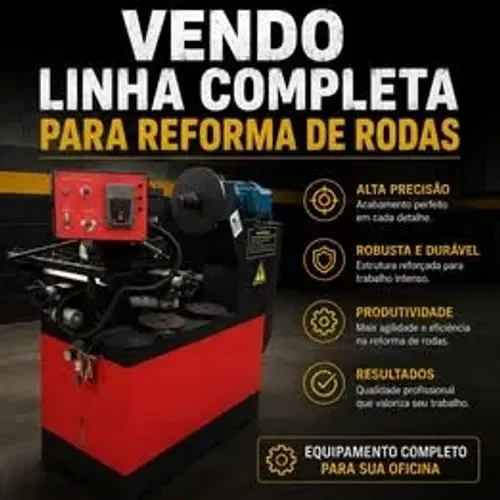Torno Copiador Reforma De Rodas Usado