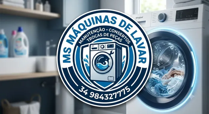 Manutenção em máquina de lavar 